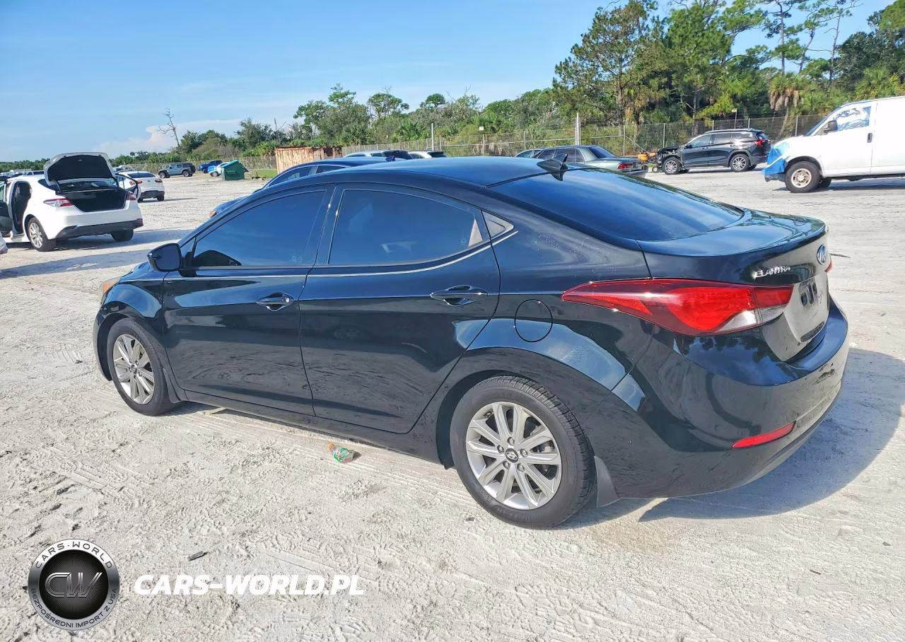 2015 Hyundai Elantra Se VIN:5NPDH4AEXFH575004 - 2