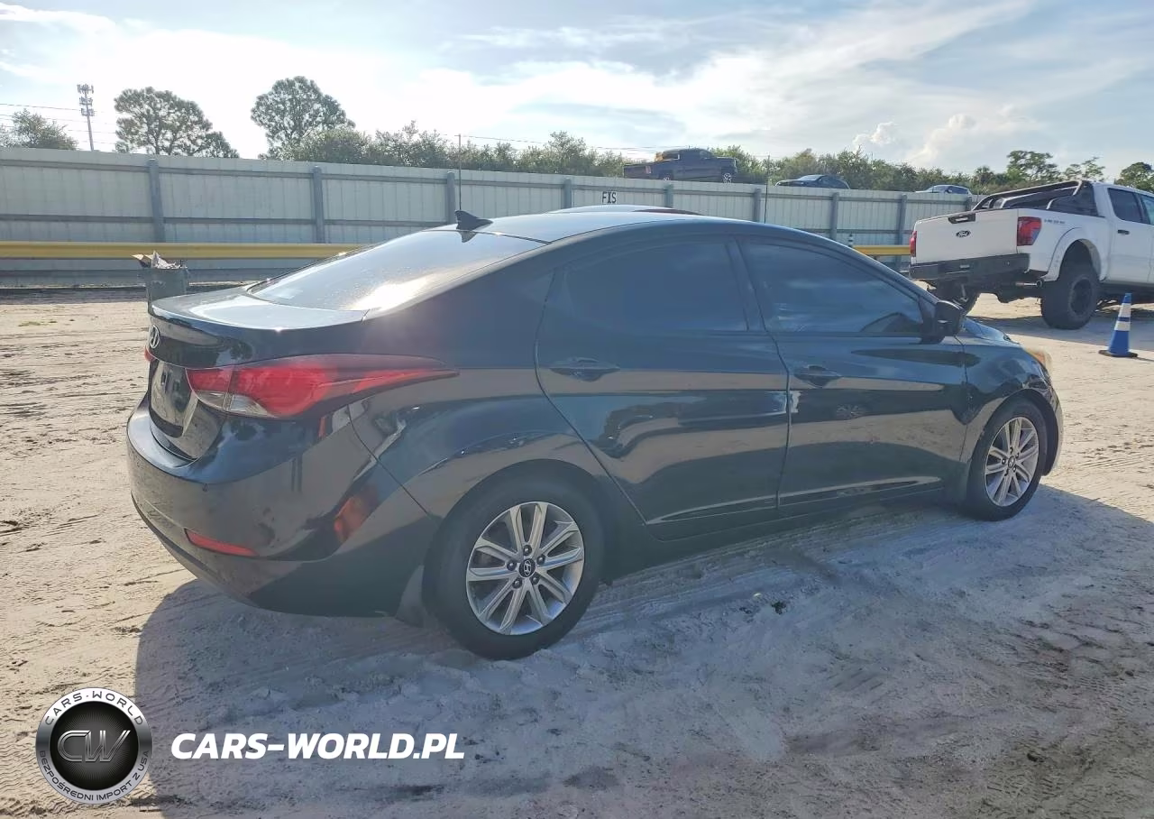 2015 Hyundai Elantra Se VIN:5NPDH4AEXFH575004 - 3
