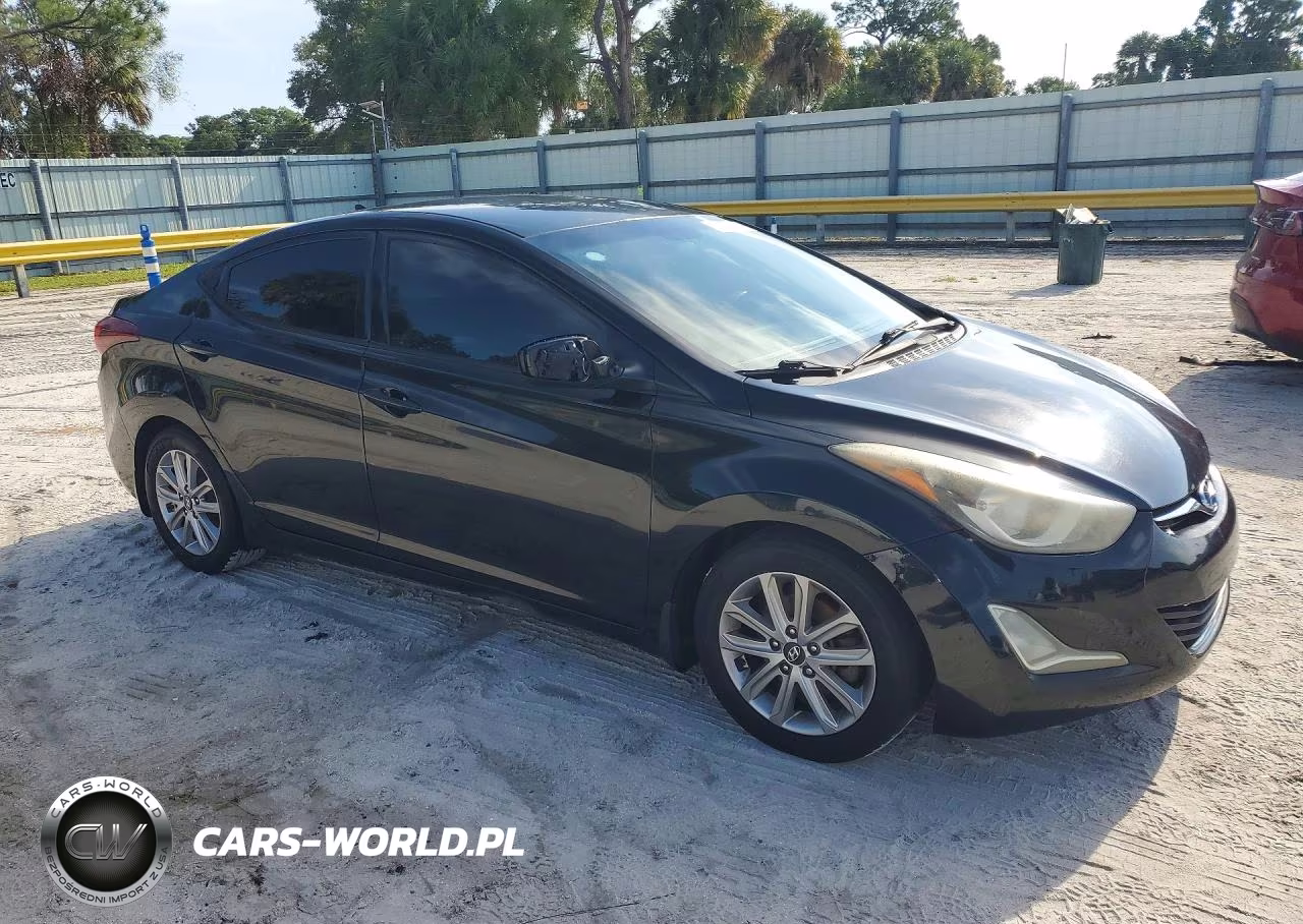 2015 Hyundai Elantra Se VIN:5NPDH4AEXFH575004 - 4