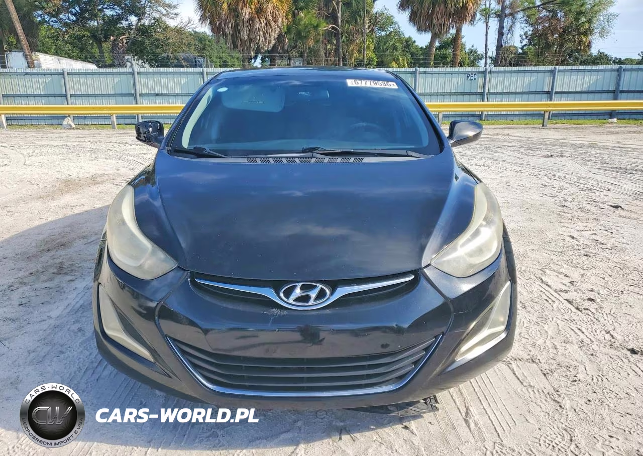 2015 Hyundai Elantra Se VIN:5NPDH4AEXFH575004 - 5