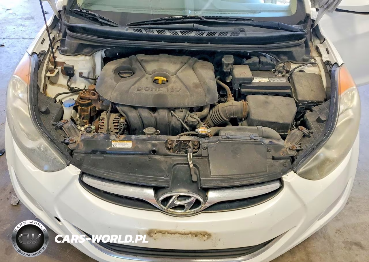 2012 Hyundai Elantra Gls VIN:5NPDH4AE3CH126307 - 11