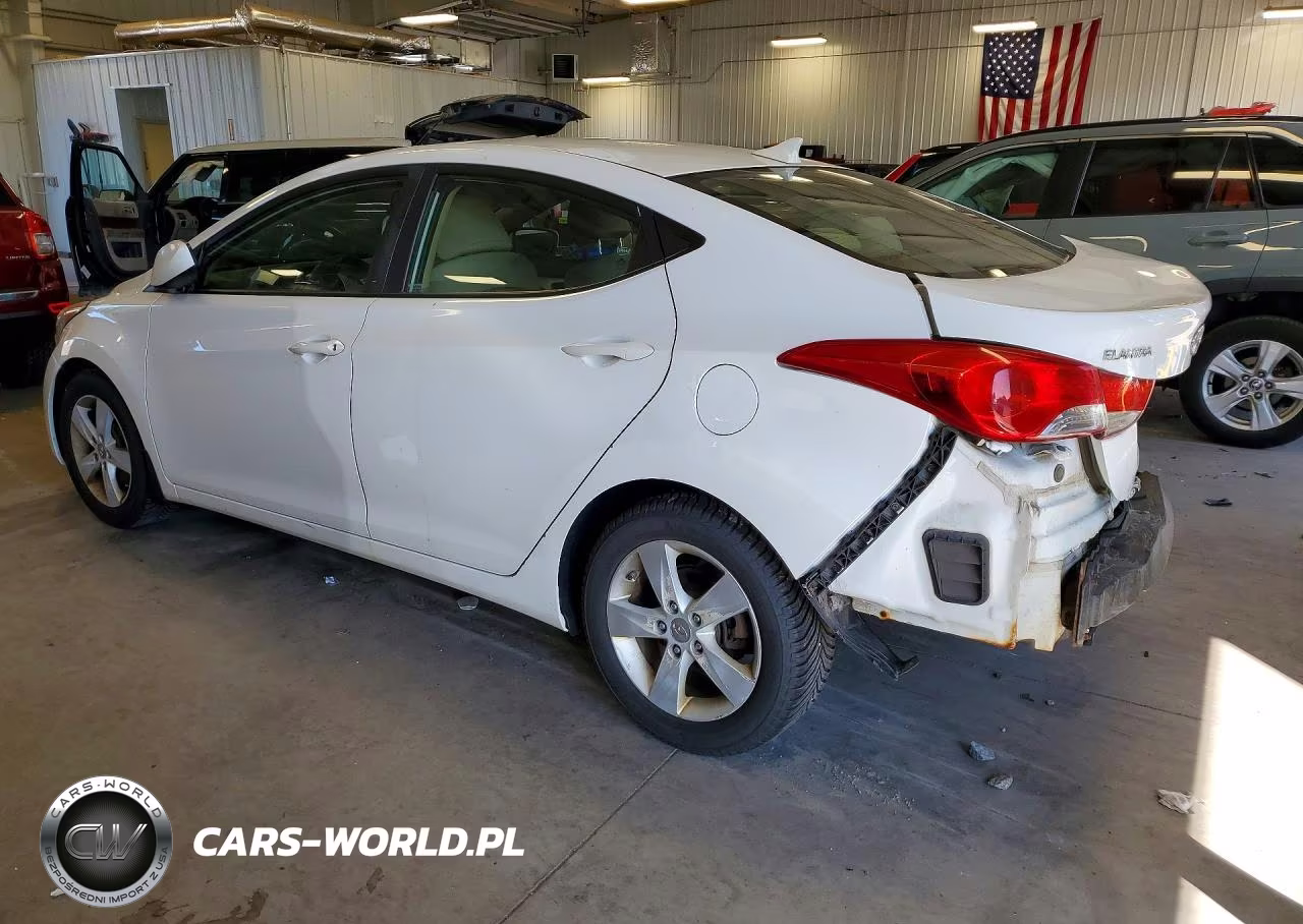 2012 Hyundai Elantra Gls VIN:5NPDH4AE3CH126307 - 2