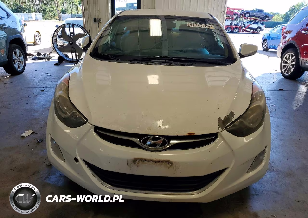 2012 Hyundai Elantra Gls VIN:5NPDH4AE3CH126307 - 5