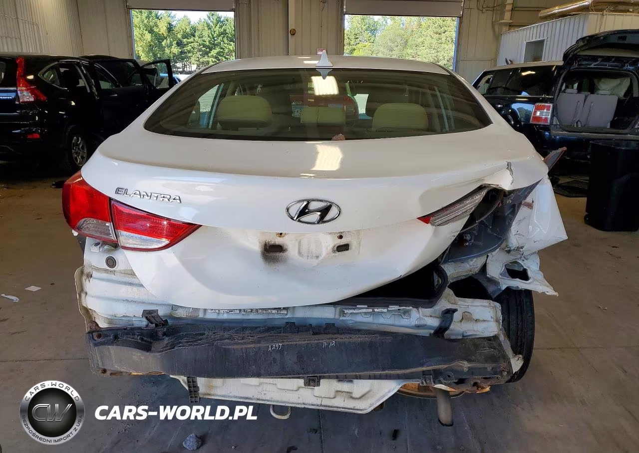 2012 Hyundai Elantra Gls VIN:5NPDH4AE3CH126307 - 6
