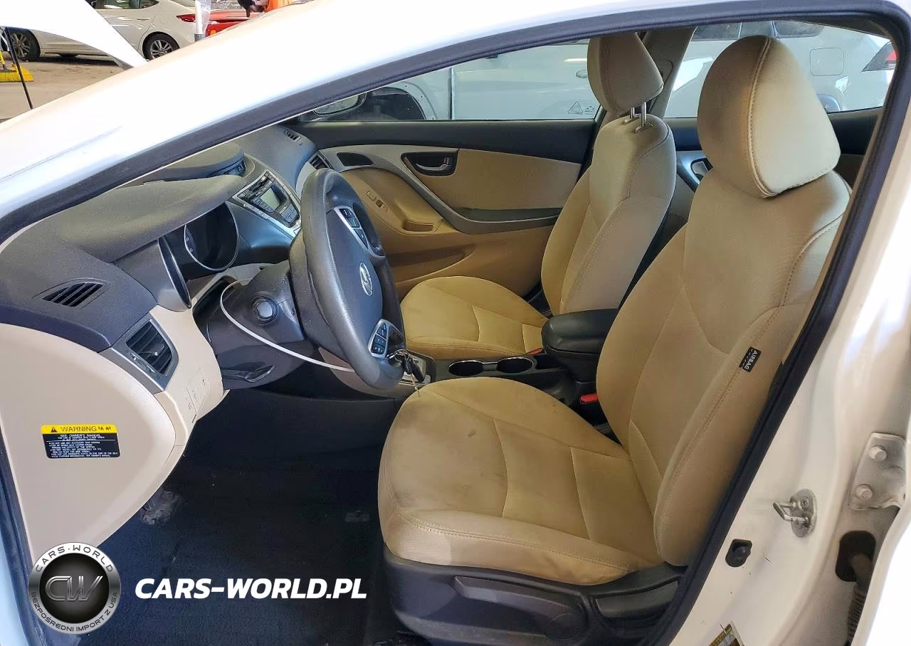 2012 Hyundai Elantra Gls VIN:5NPDH4AE3CH126307 - 7