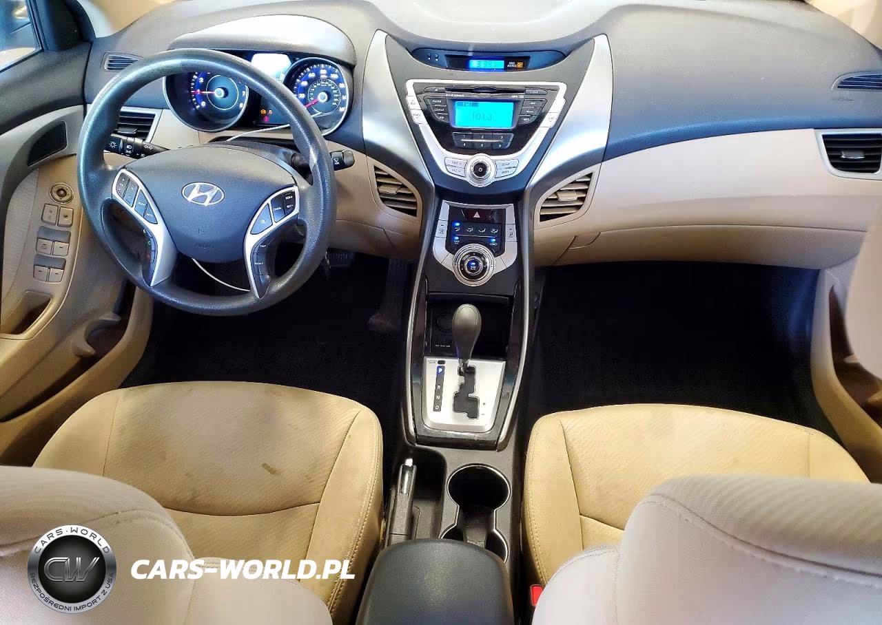 2012 Hyundai Elantra Gls VIN:5NPDH4AE3CH126307 - 8