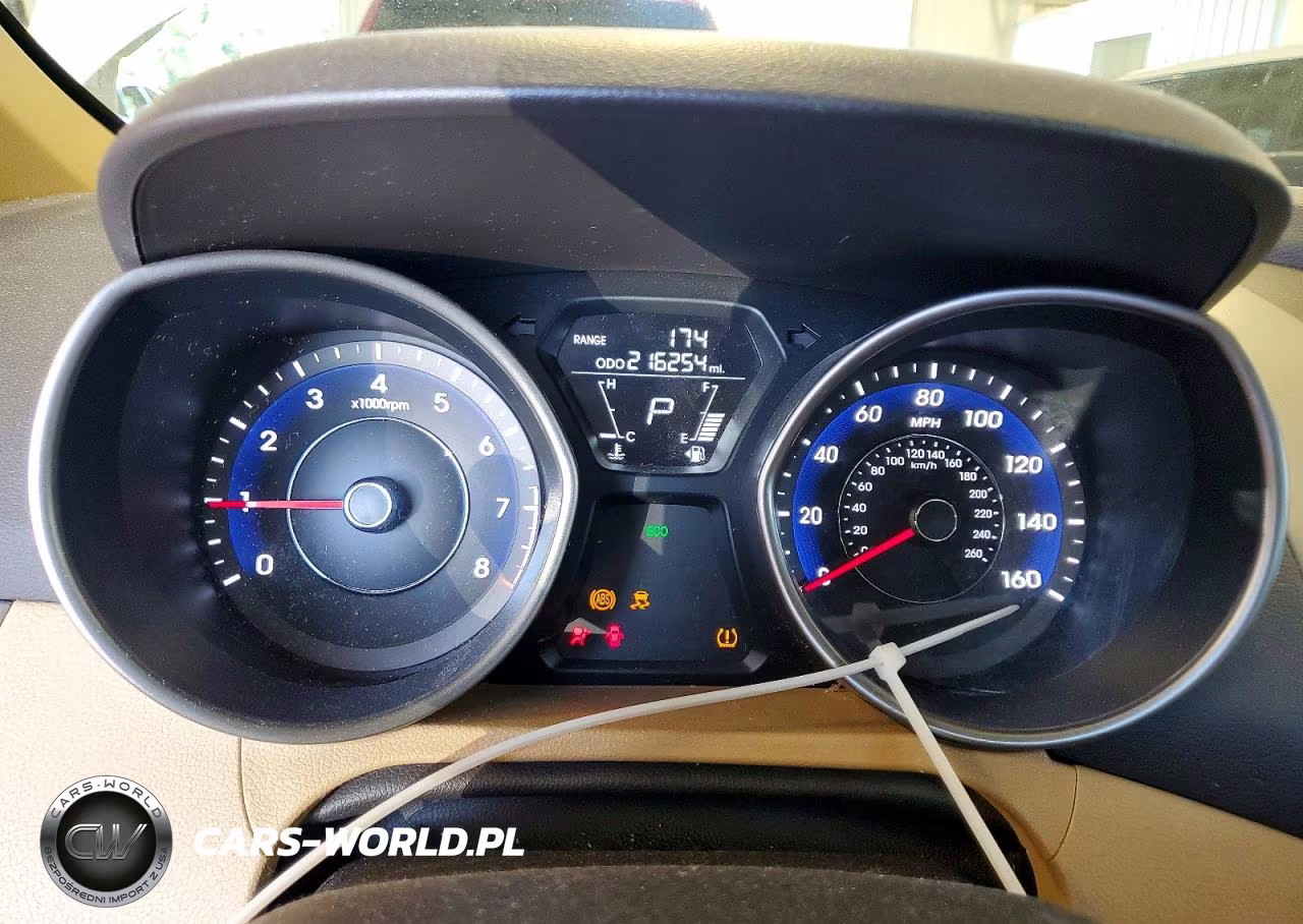 2012 Hyundai Elantra Gls VIN:5NPDH4AE3CH126307 - 9