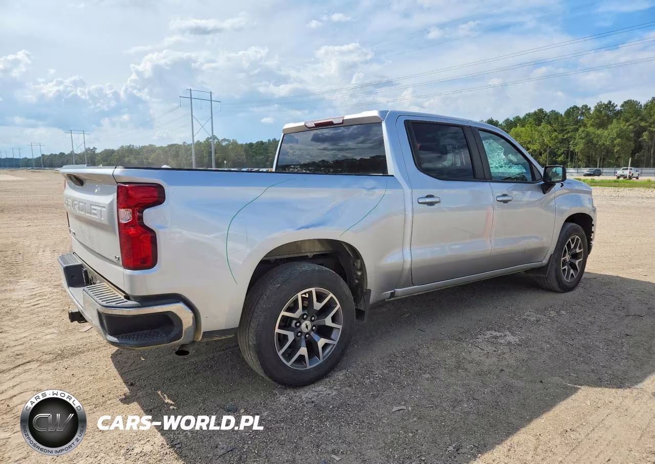2022 Chevrolet Silverado Ltd C1500 Lt VIN:3GCPWCEDXNG144572 - 3