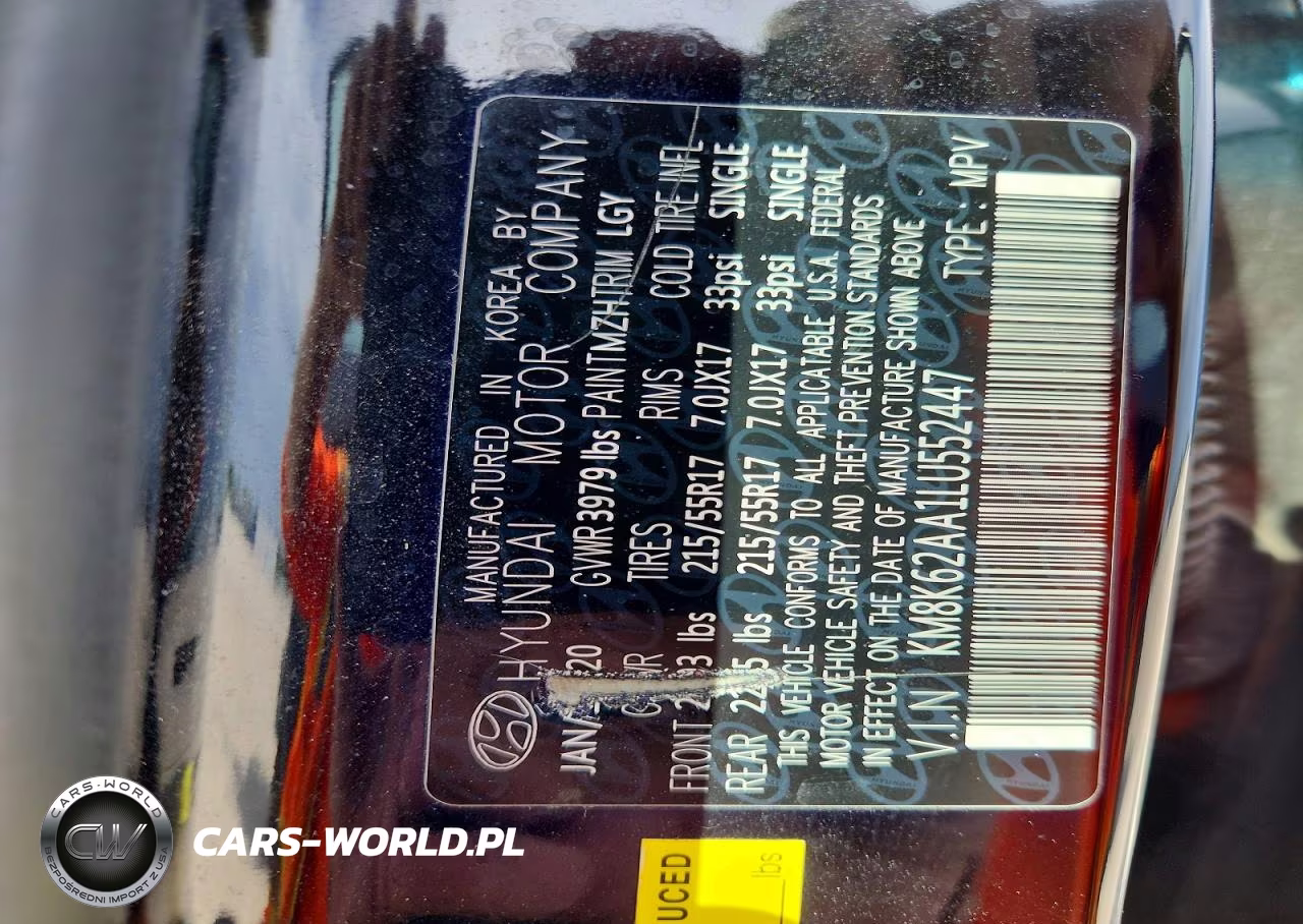 2020 Hyundai Kona Sel Plus VIN:KM8K62AA1LU552447 - 13
