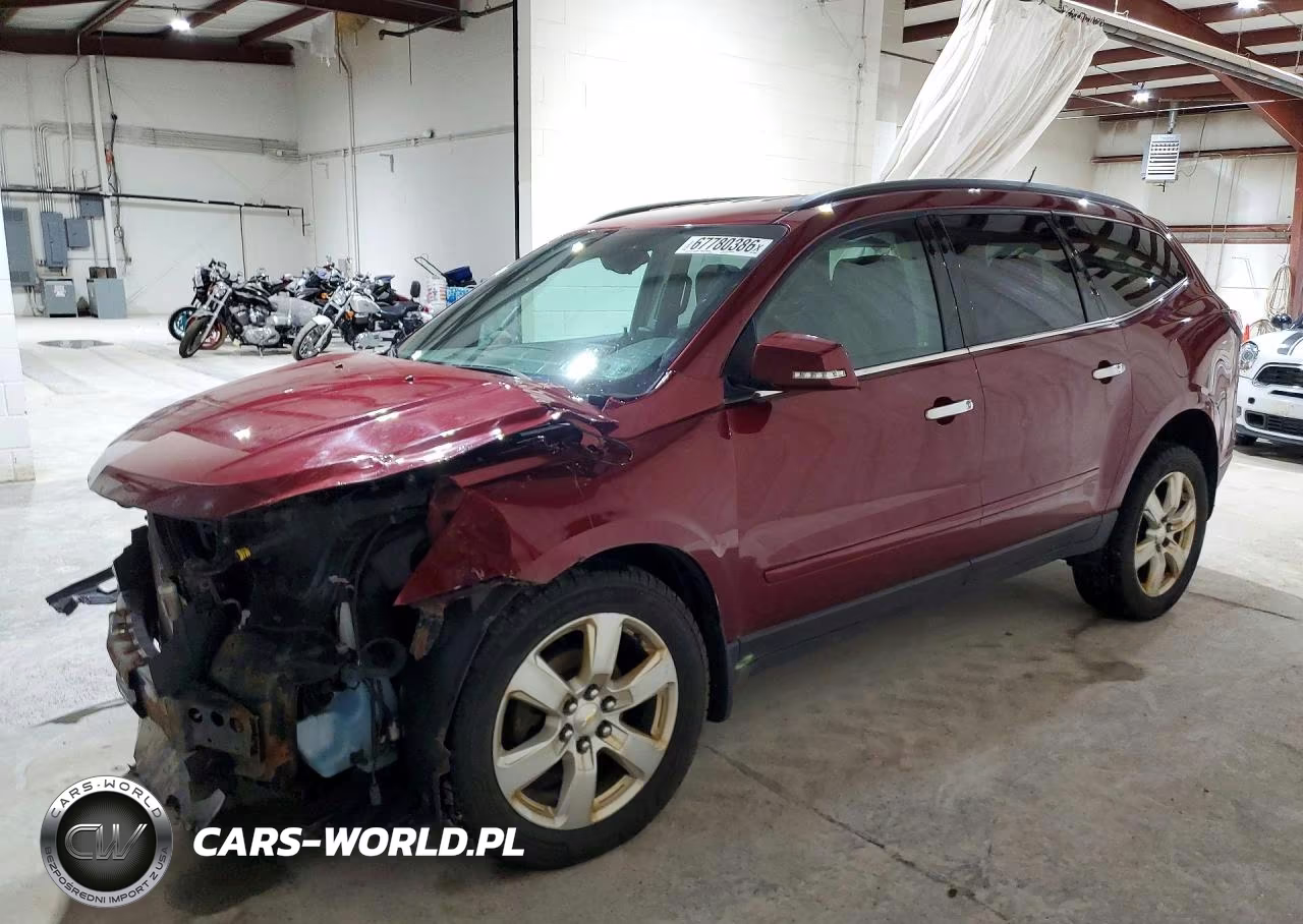 2017 Chevrolet Traverse Lt VIN:1GNKVGKD1HJ242635 - 1
