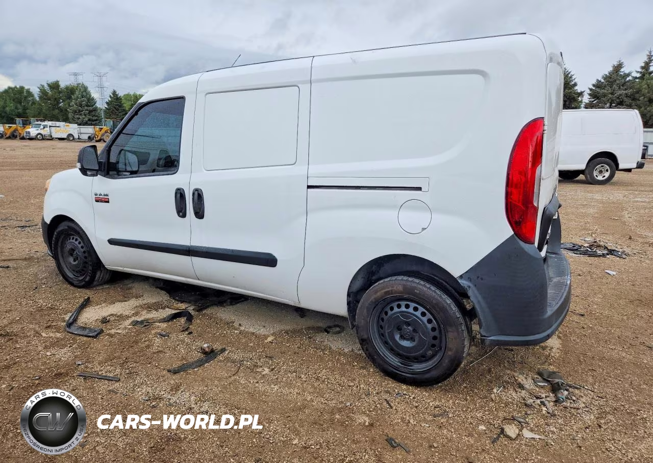 2017 Ram Promaster City Delivery Van VIN:ZFBERFABXH6E33872 - 2