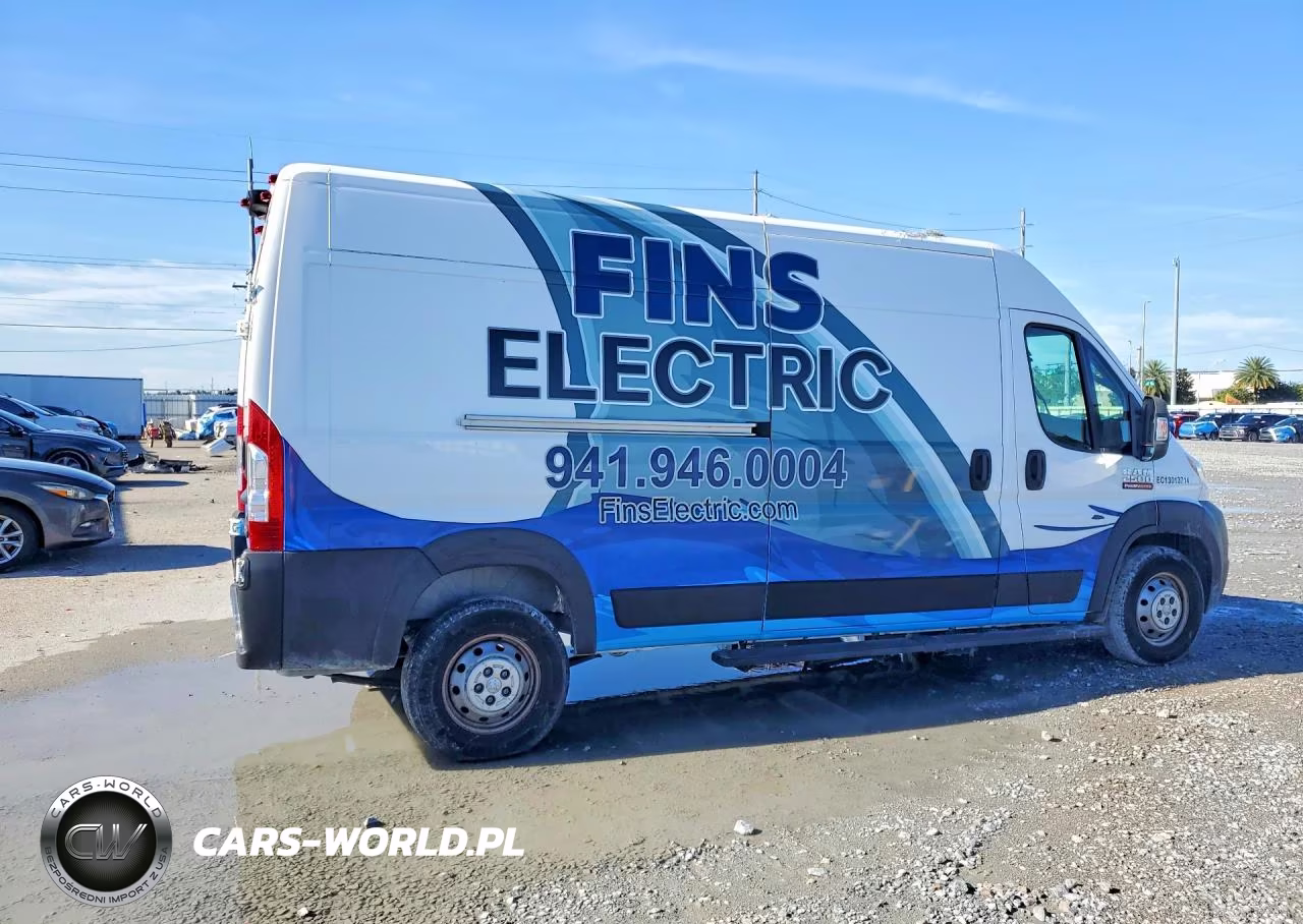 2022 Ram Promaster 2500 Delivery Van VIN:3C6LRVDG9NE110543 - 3