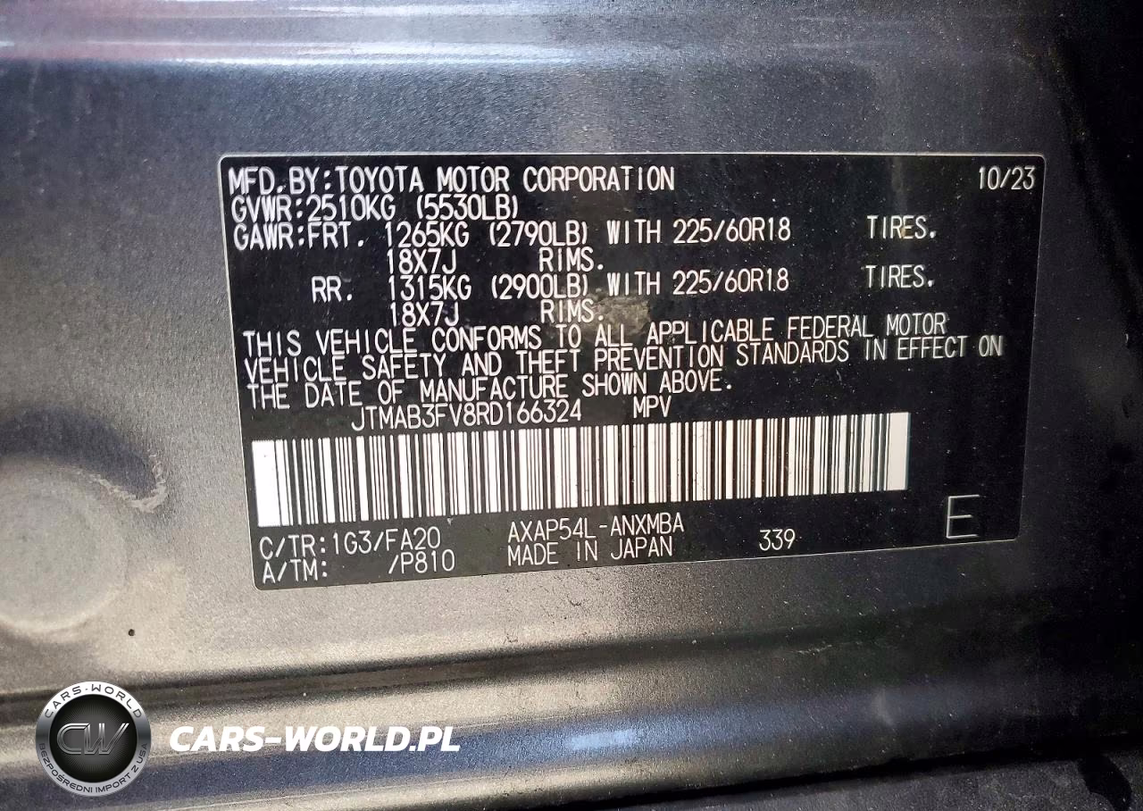 2024 Toyota Rav4 Prime Se VIN:JTMAB3FV8RD166324 - 14