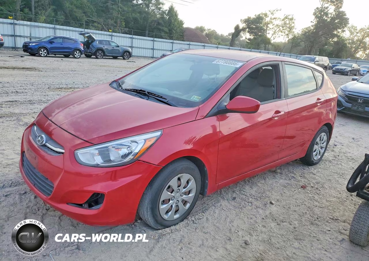 2017 Hyundai Accent Se VIN:KMHCT5AE9HU312670 - 1