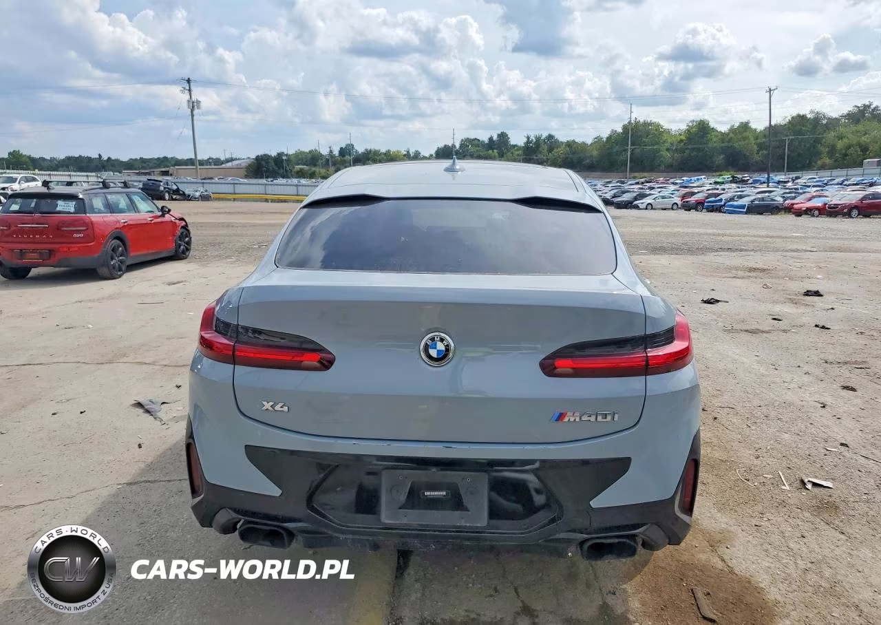 2022 BMW X4 M40I VIN:5UX43DT01N9M50513 - 6