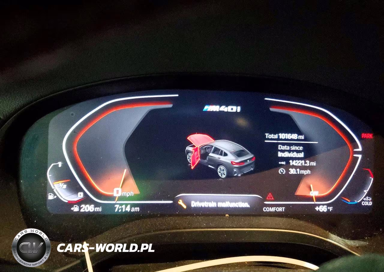 2022 BMW X4 M40I VIN:5UX43DT01N9M50513 - 9