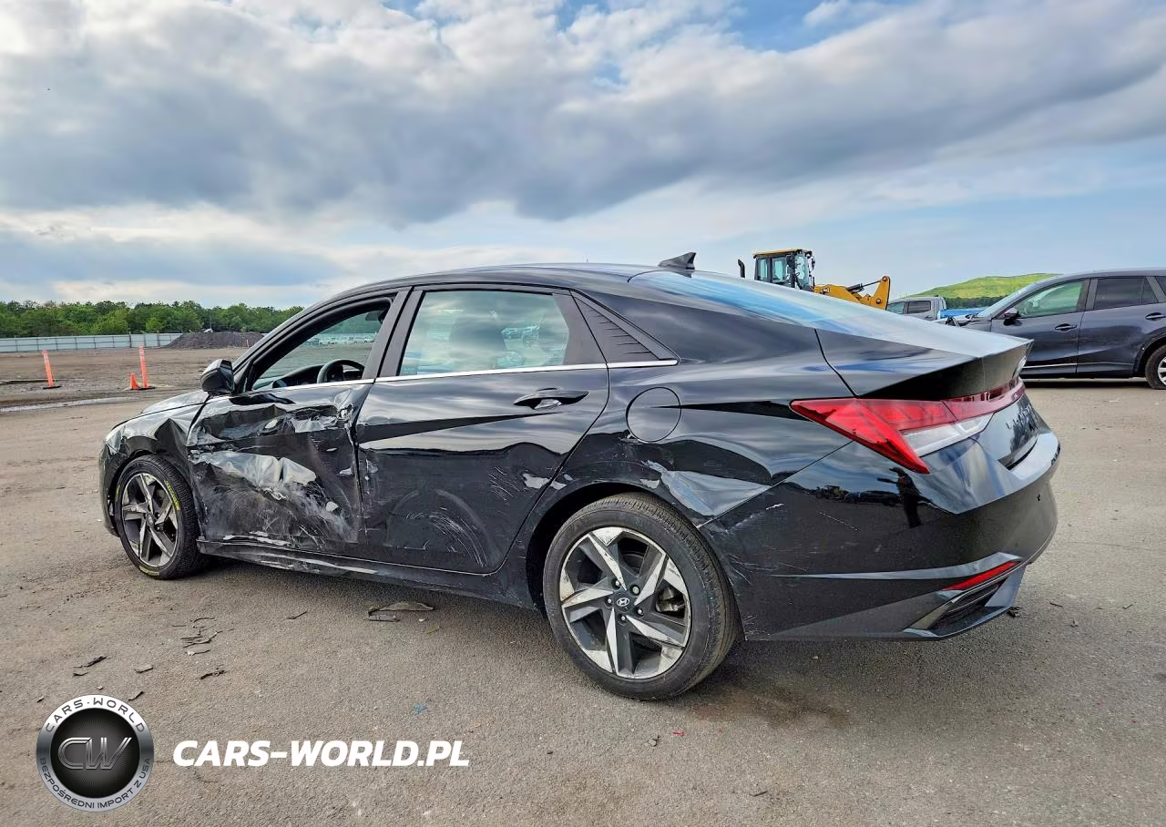 2022 Hyundai Elantra Sel VIN:KMHLN4AG1NU349844 - 2