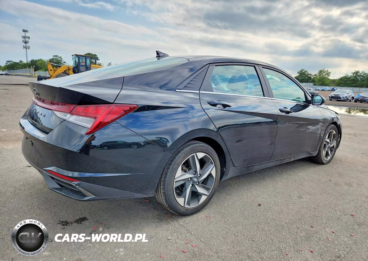 2022 Hyundai Elantra Sel VIN:KMHLN4AG1NU349844 - 3