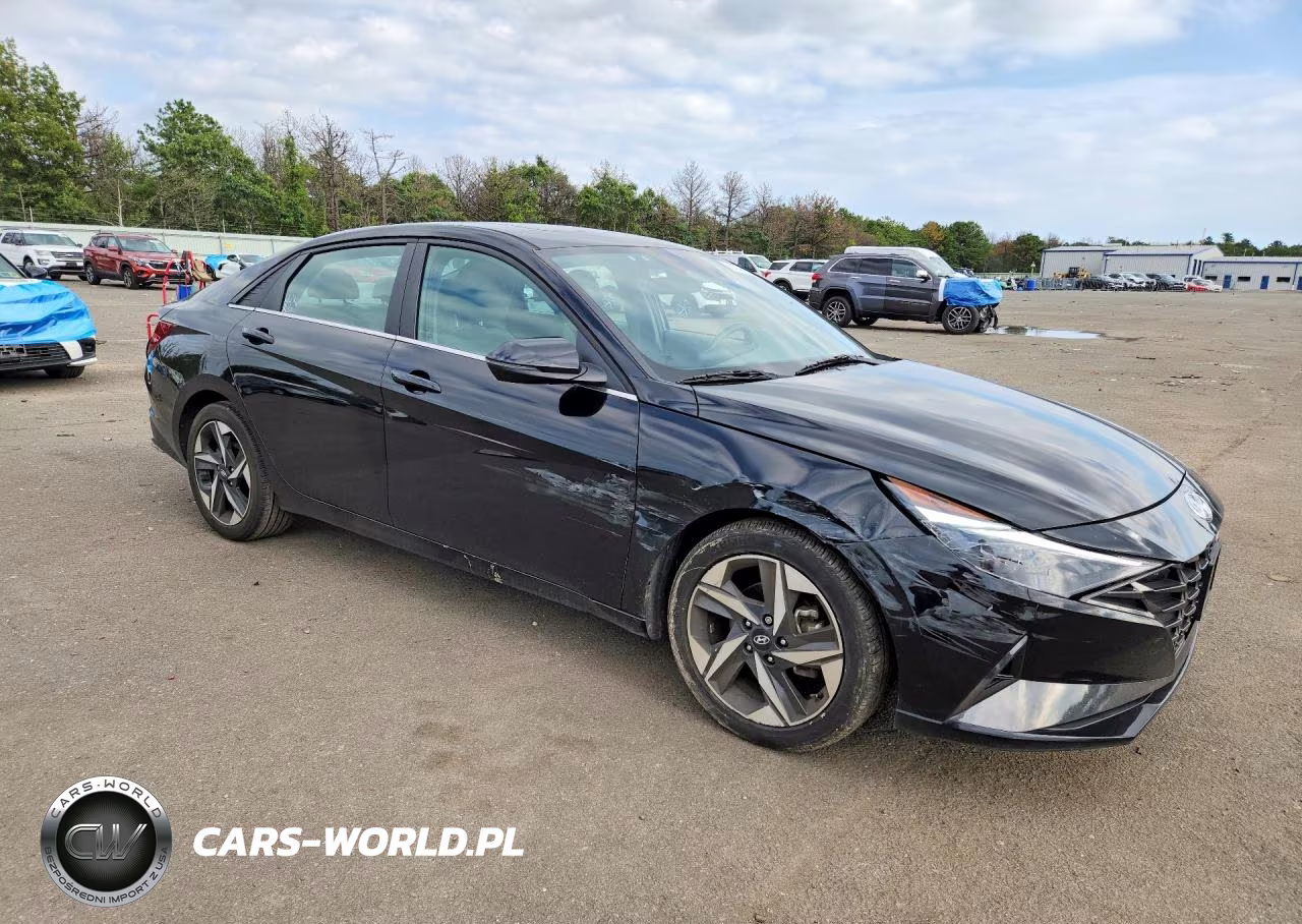 2022 Hyundai Elantra Sel VIN:KMHLN4AG1NU349844 - 4
