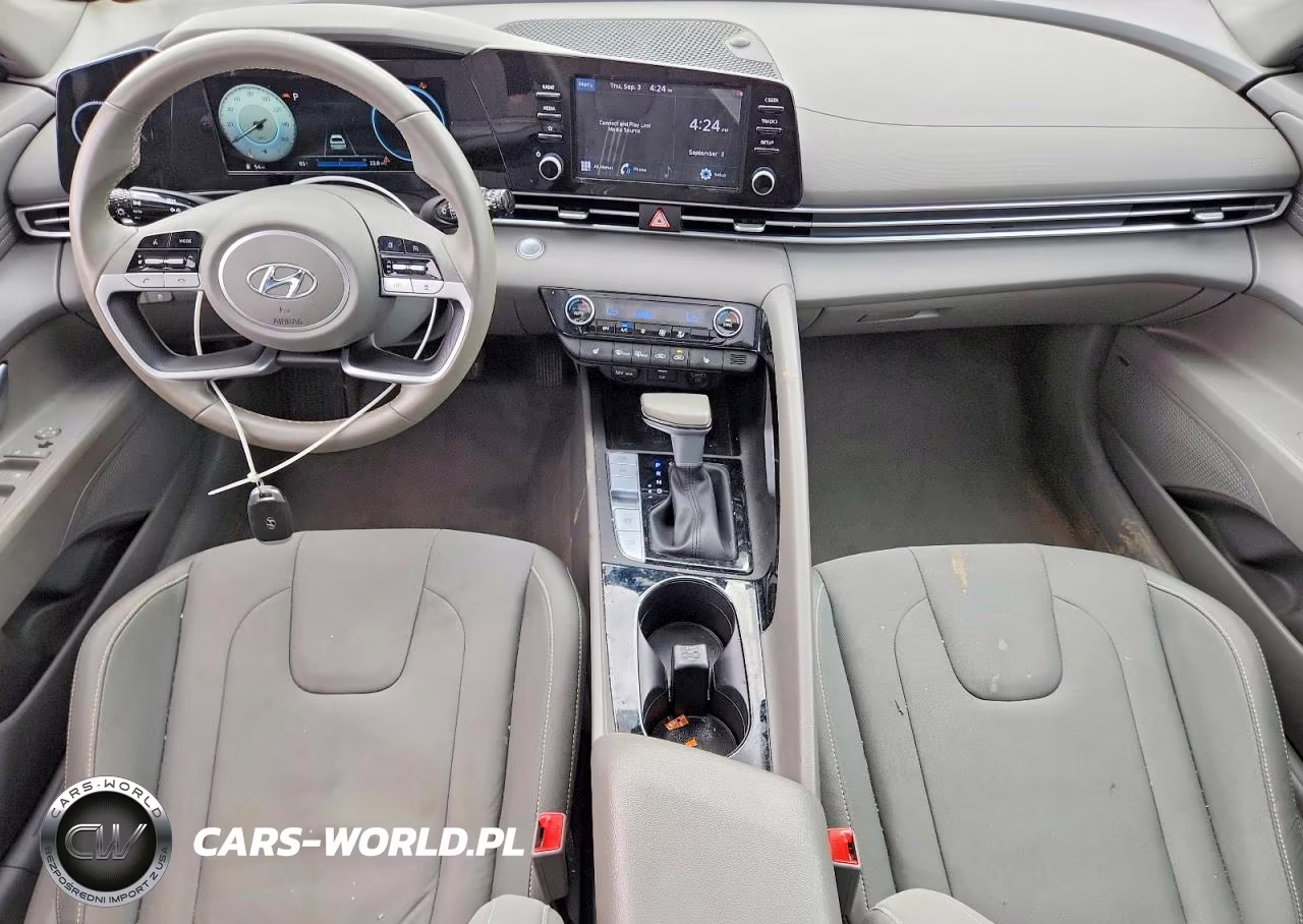 2022 Hyundai Elantra Sel VIN:KMHLN4AG1NU349844 - 8