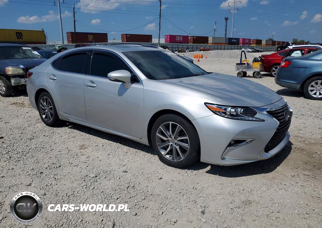 2017 Lexus Es 300H VIN:JTHBW1GGXH2146291 - 4