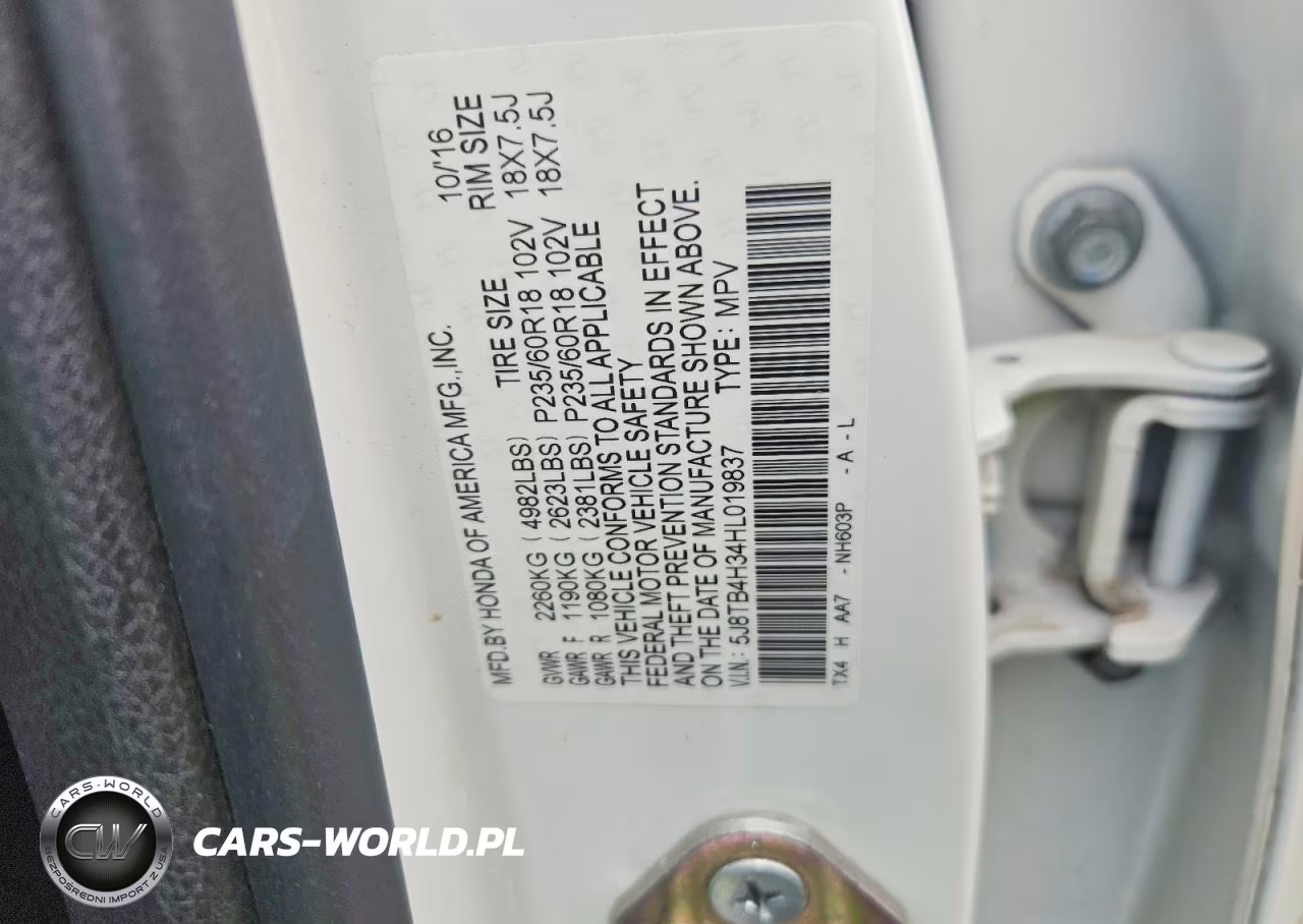 2017 Acura Rdx VIN:5J8TB4H34HL019837 - 13