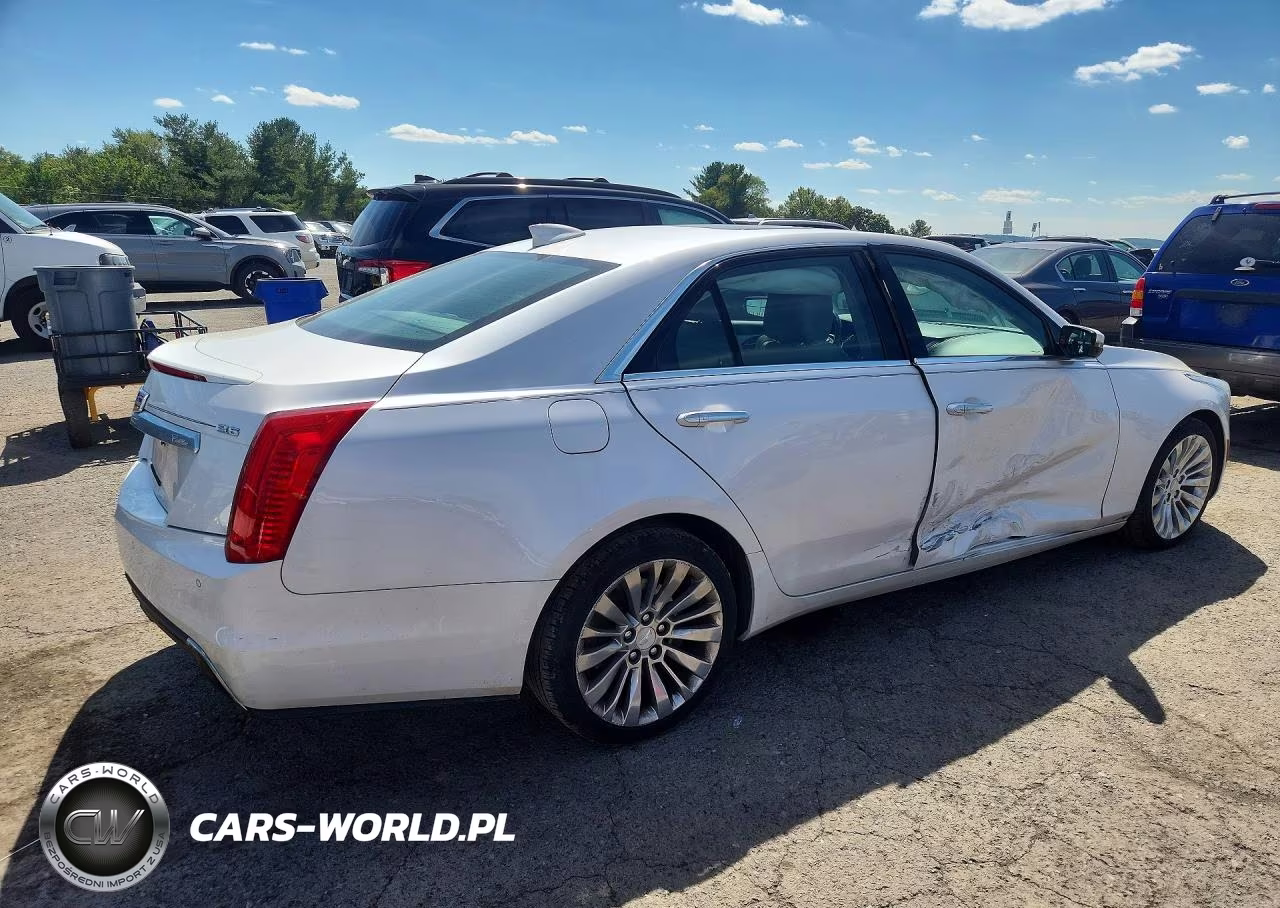 2019 Cadillac Cts Luxury VIN:1G6AX5SS4K0111135 - 3