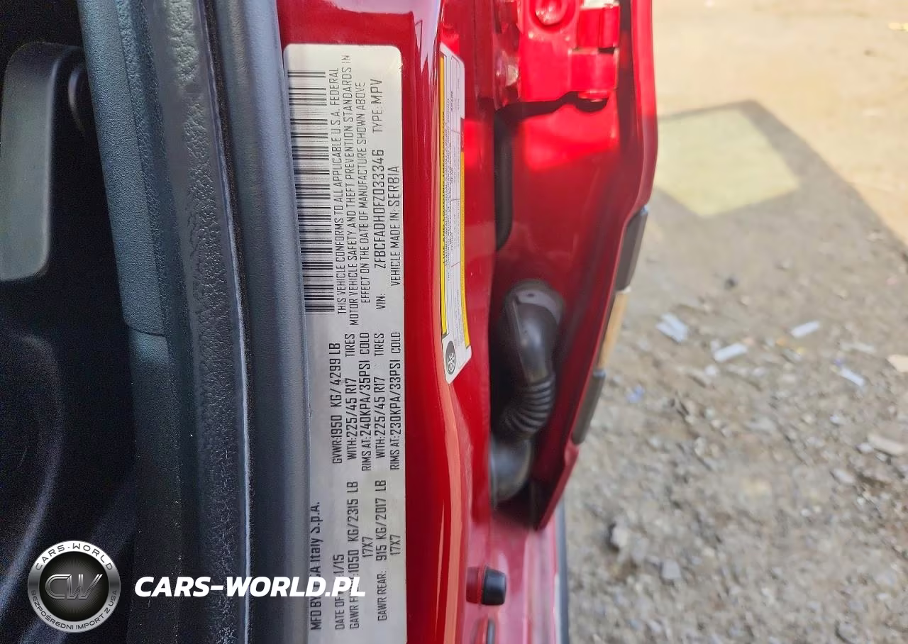 2015 Fiat 500L Trekking VIN:ZFBCFADH0FZ033346 - 13