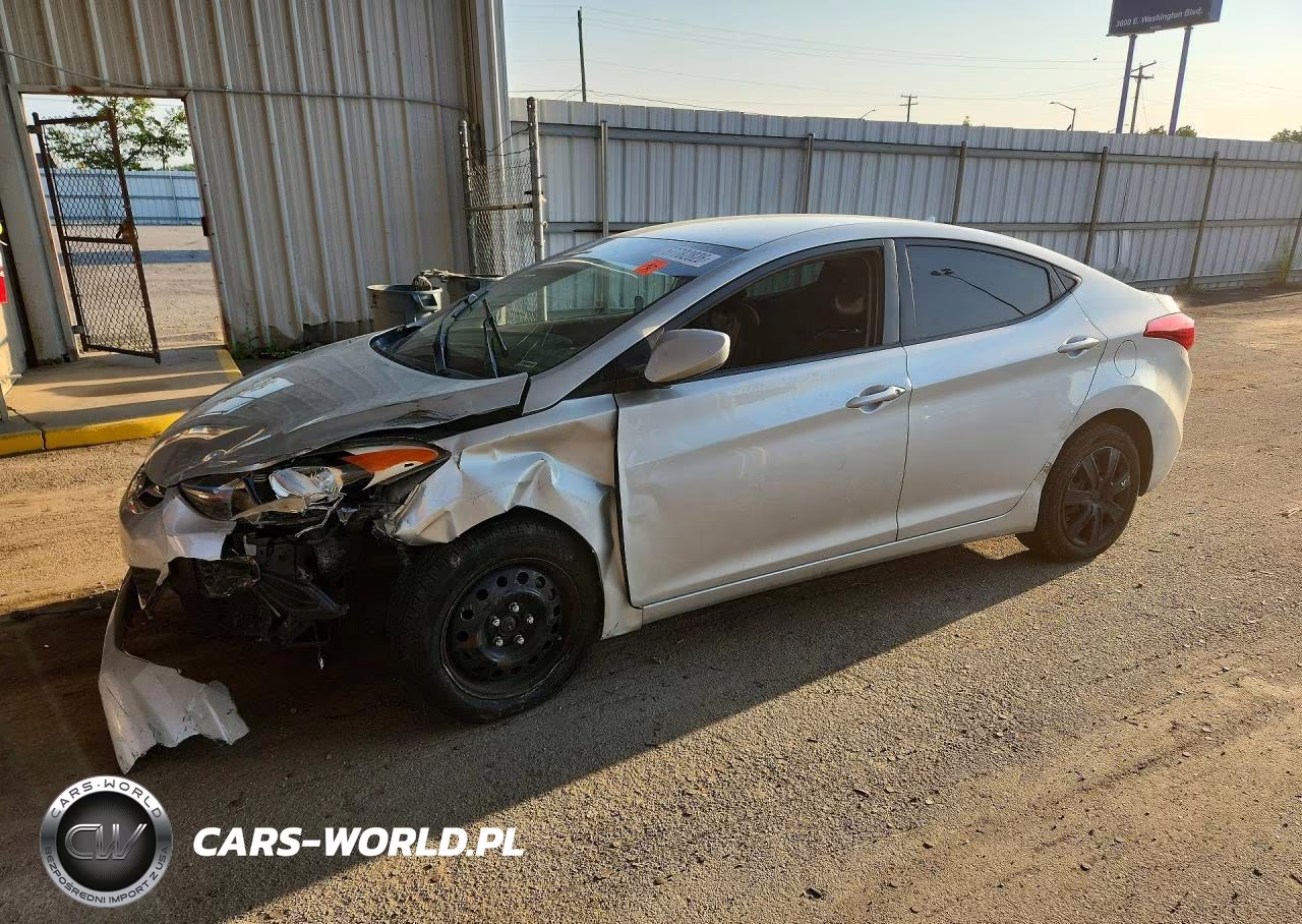 2011 Hyundai Elantra Gls VIN:5NPDH4AEXBH035002 - 1