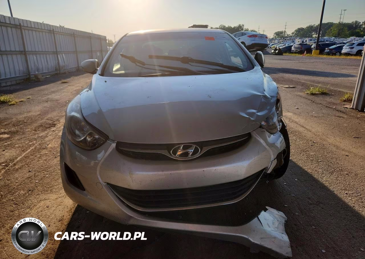 2011 Hyundai Elantra Gls VIN:5NPDH4AEXBH035002 - 5