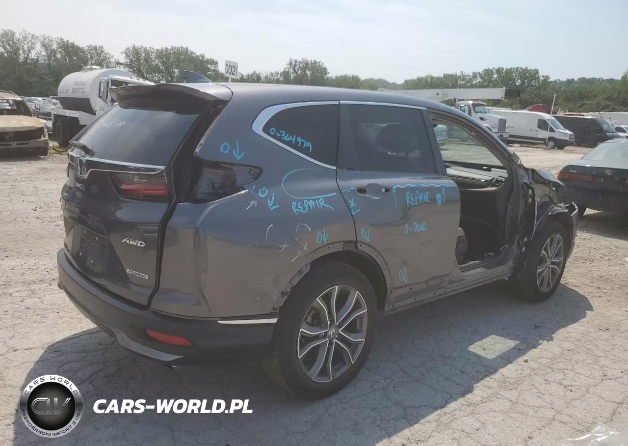 2021 Honda Cr-V Touring VIN:2HKRW2H99MH650863 - 3
