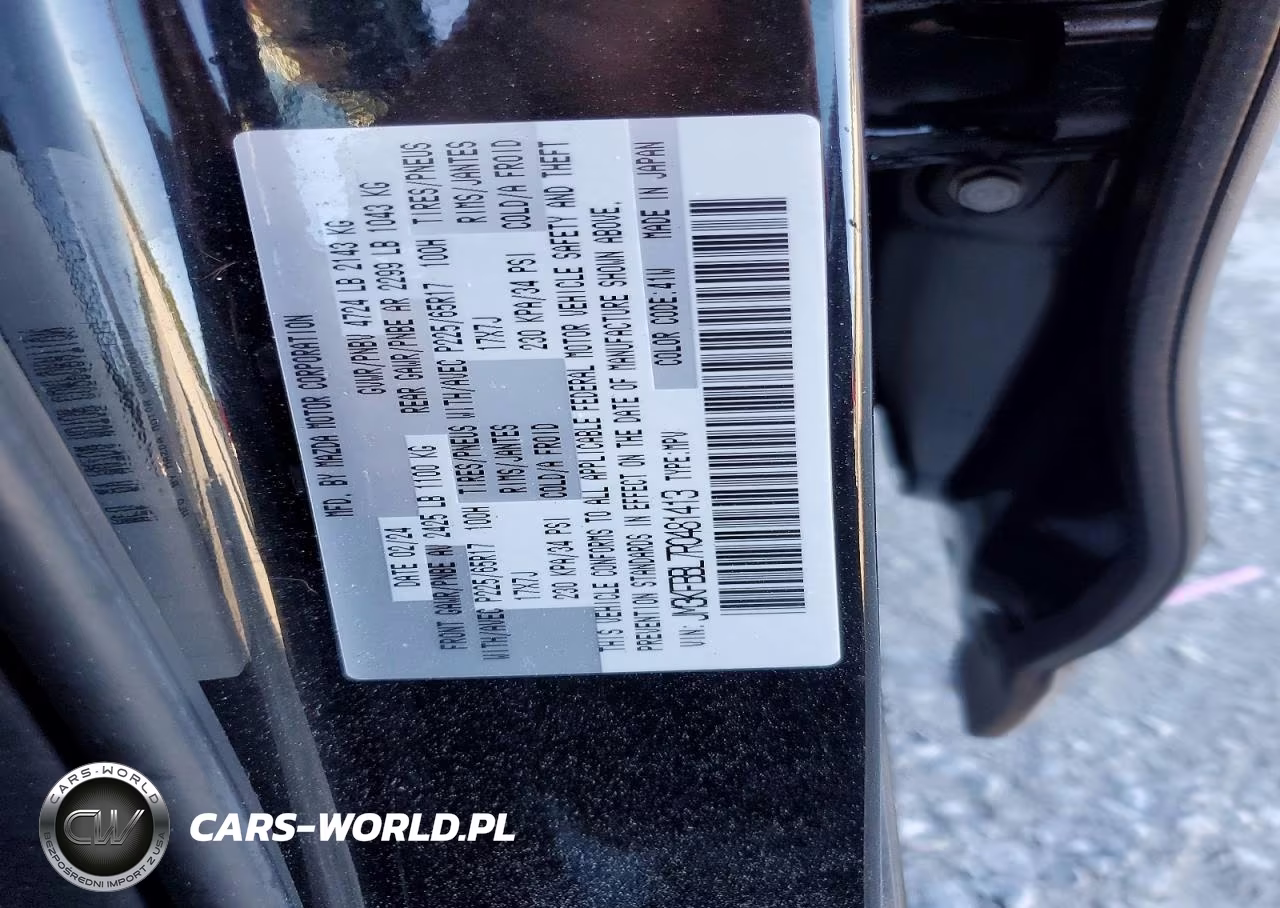 2024 Mazda Cx-5 Select VIN:JM3KFBBL7R0481413 - 13