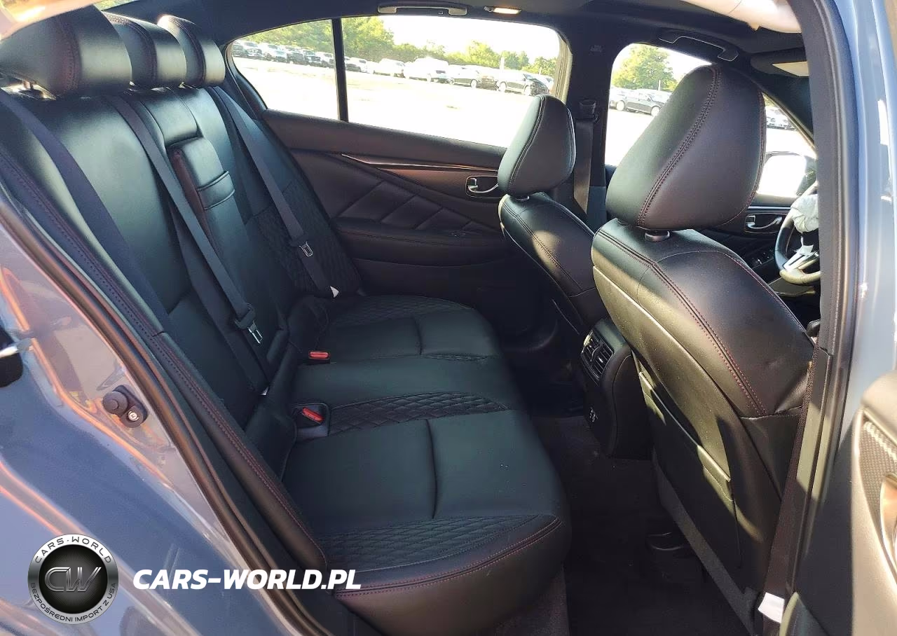 2023 Infiniti Q50 Red Sport 400 VIN:JN1FV7DR0PM590624 - 10