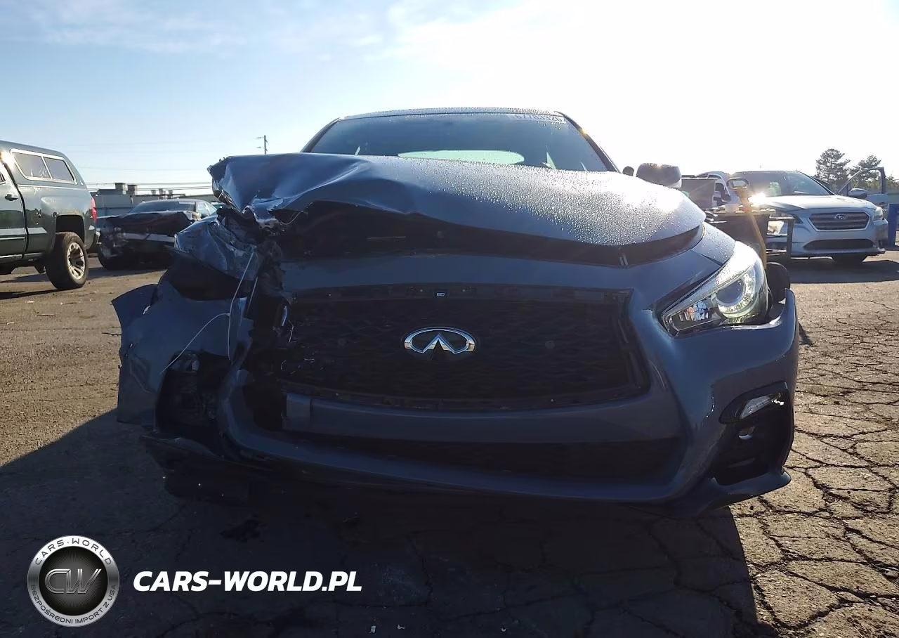 2023 Infiniti Q50 Red Sport 400 VIN:JN1FV7DR0PM590624 - 5