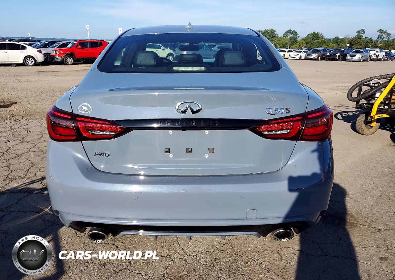 2023 Infiniti Q50 Red Sport 400 VIN:JN1FV7DR0PM590624 - 6