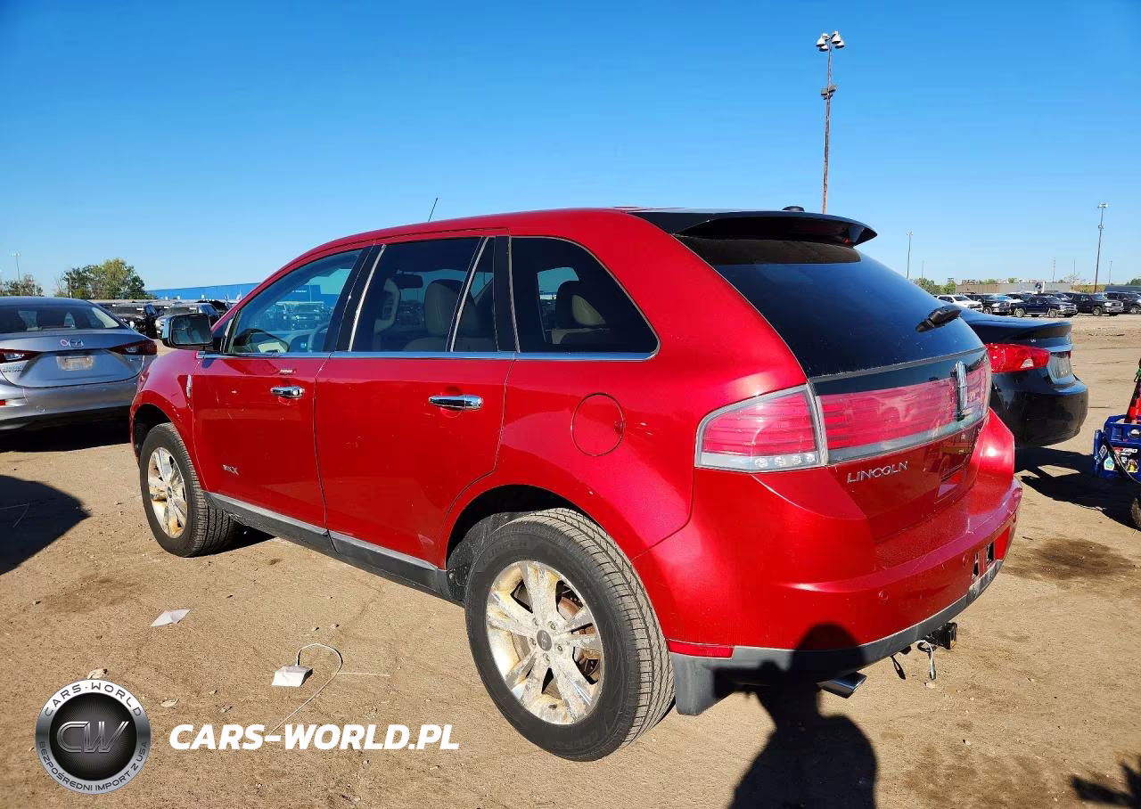 2010 Lincoln Mkx VIN:2LMDJ6JCXABJ24223 - 2