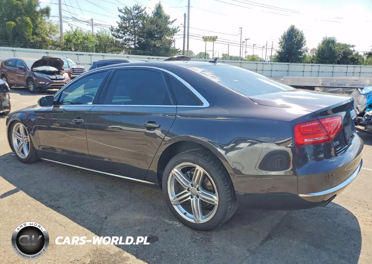 2013 Audi A8 L Quattro VIN:WAURGAFD2DN029430 - 2