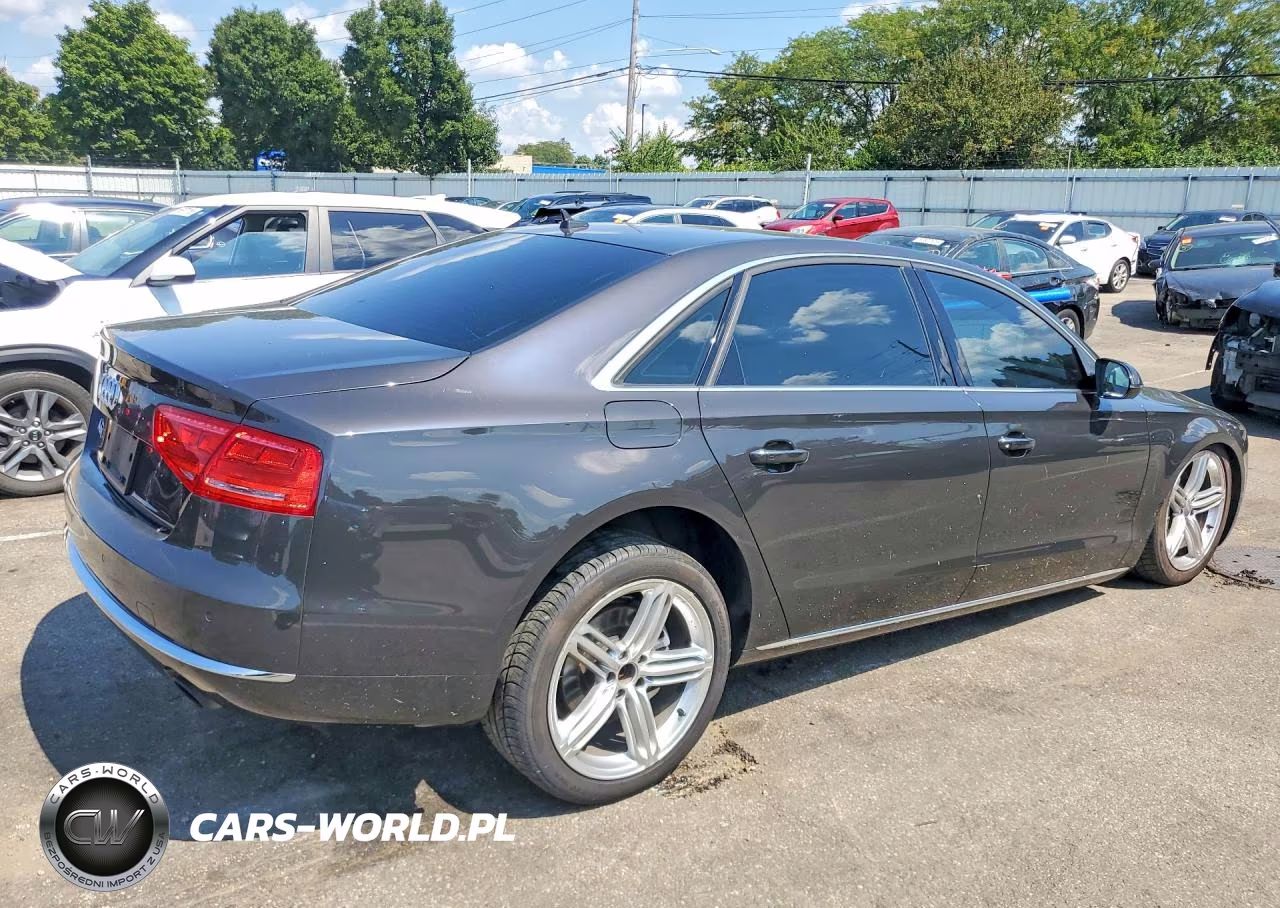 2013 Audi A8 L Quattro VIN:WAURGAFD2DN029430 - 3