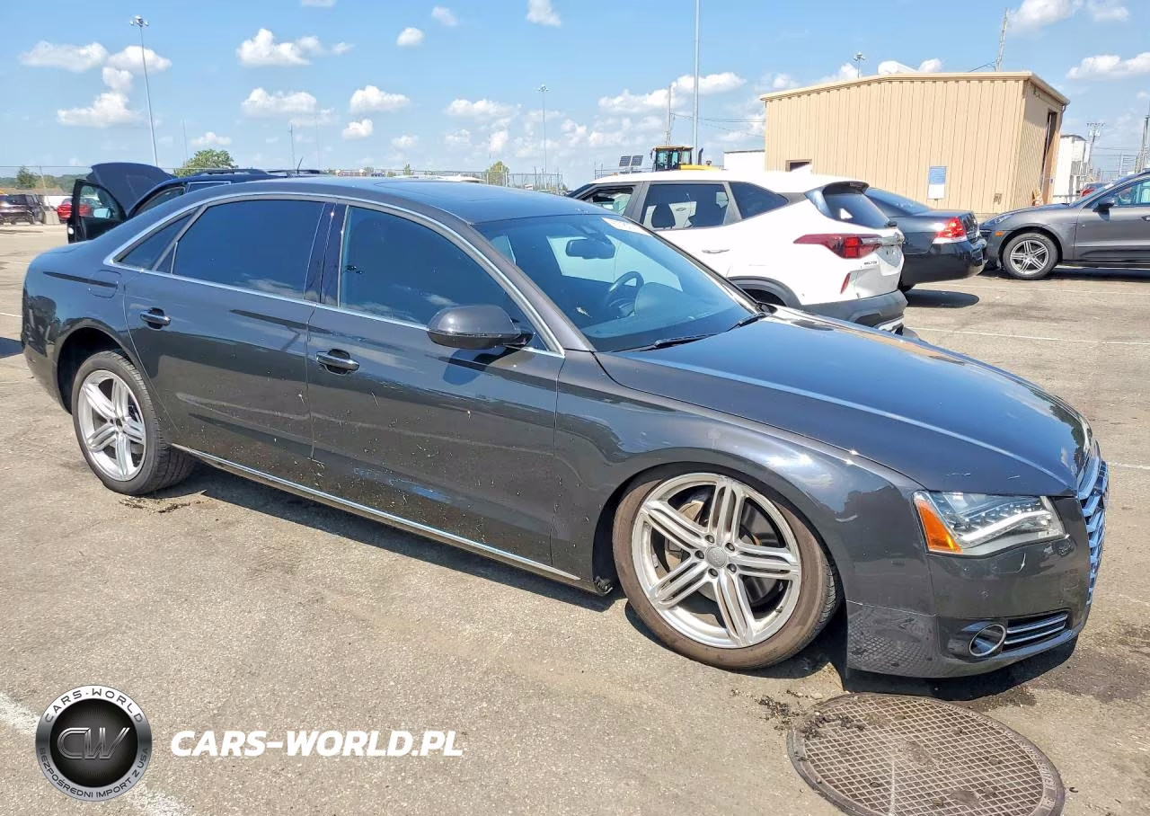 2013 Audi A8 L Quattro VIN:WAURGAFD2DN029430 - 4