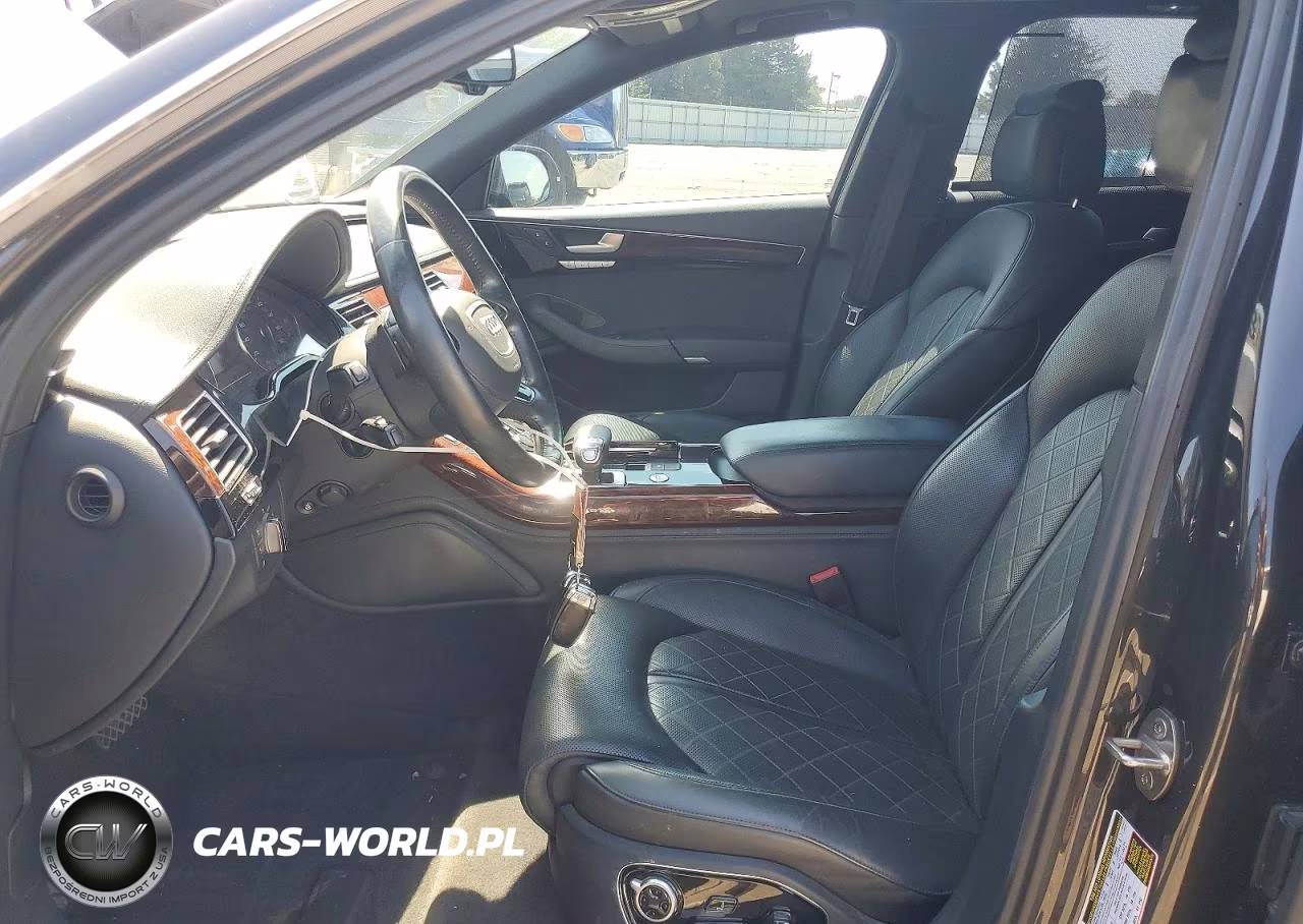 2013 Audi A8 L Quattro VIN:WAURGAFD2DN029430 - 7