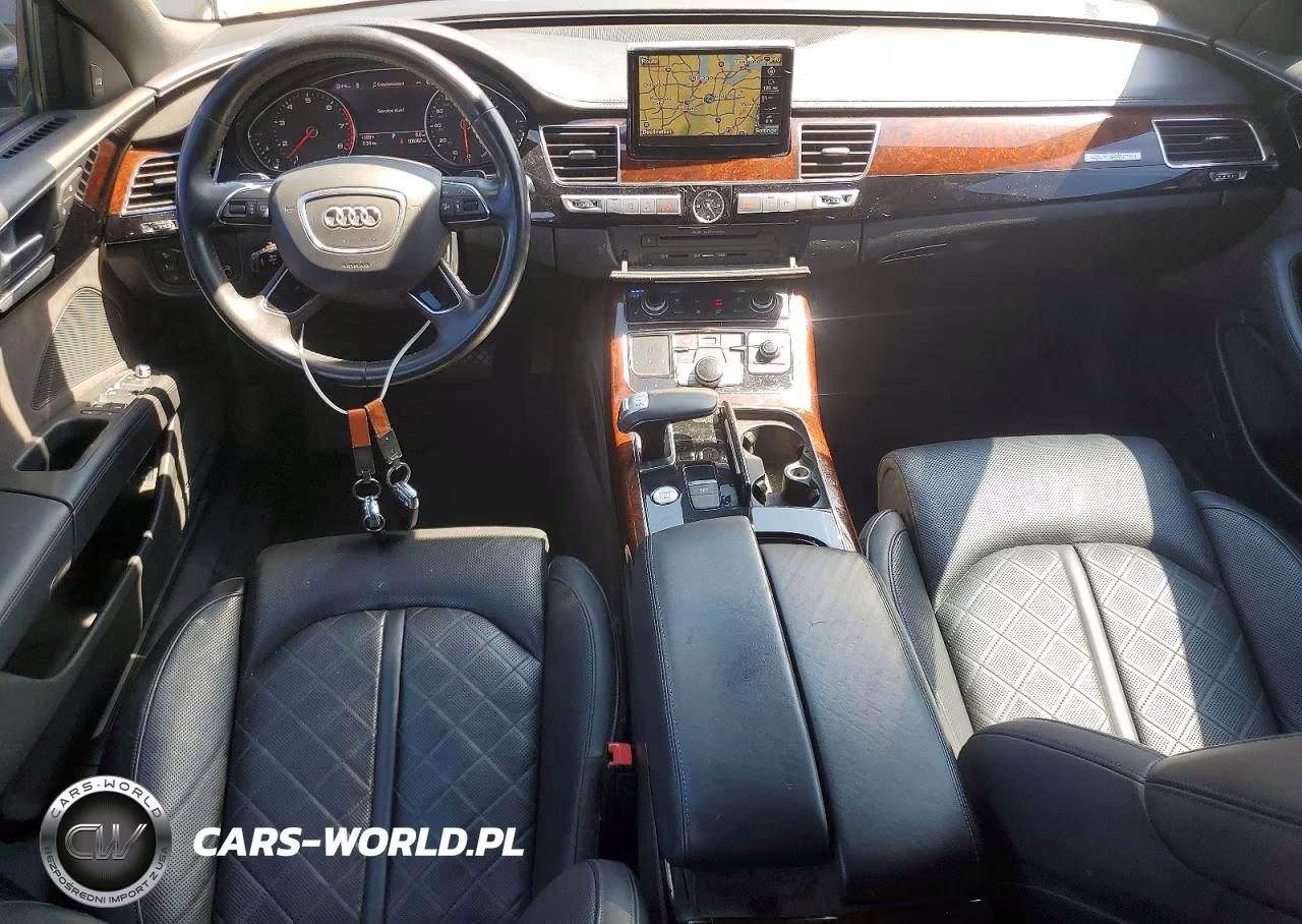 2013 Audi A8 L Quattro VIN:WAURGAFD2DN029430 - 8