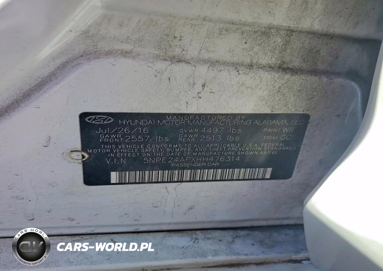 2017 Hyundai Sonata Se VIN:5NPE24AFXHH476314 - 12