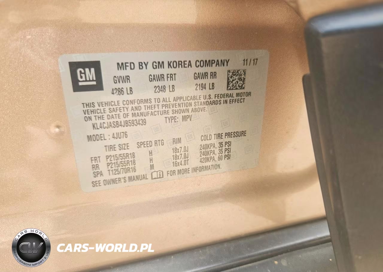 2018 Buick Encore Preferred VIN:KL4CJASB4JB593439 - 13