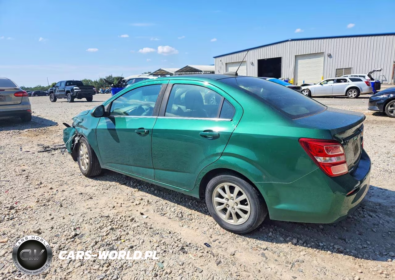2018 Chevrolet Sonic Lt VIN:1G1JD5SH9J4135571 - 2