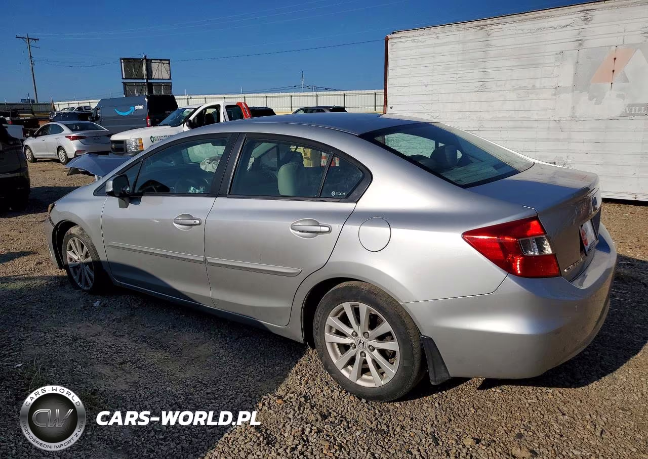 2012 Honda Civic Exl VIN:2HGFB2F94CH308618 - 2