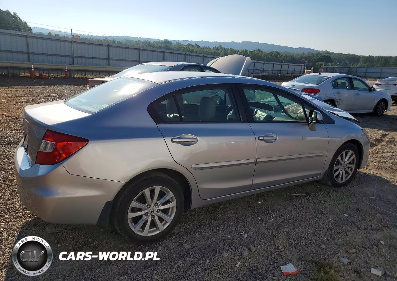 2012 Honda Civic Exl VIN:2HGFB2F94CH308618 - 3