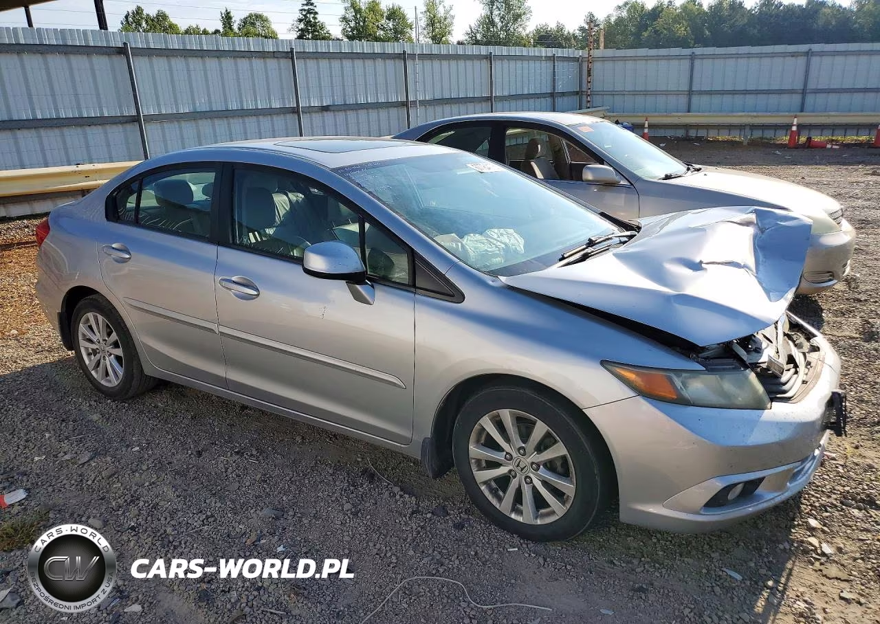 2012 Honda Civic Exl VIN:2HGFB2F94CH308618 - 4