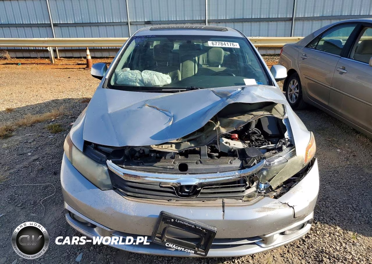 2012 Honda Civic Exl VIN:2HGFB2F94CH308618 - 5