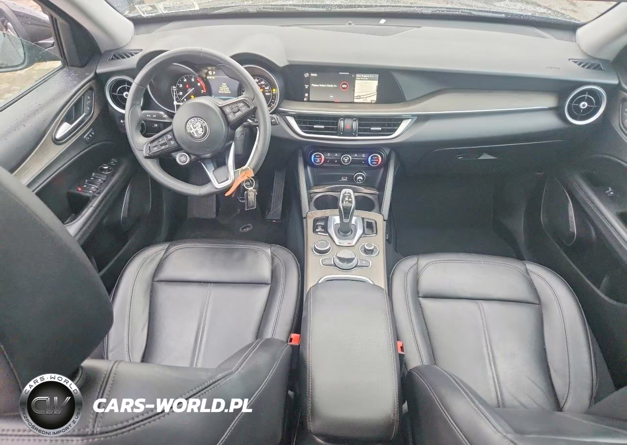 2021 Alfa Romeo Stelvio Ti VIN:ZASPAKBN2M7D19629 - 8