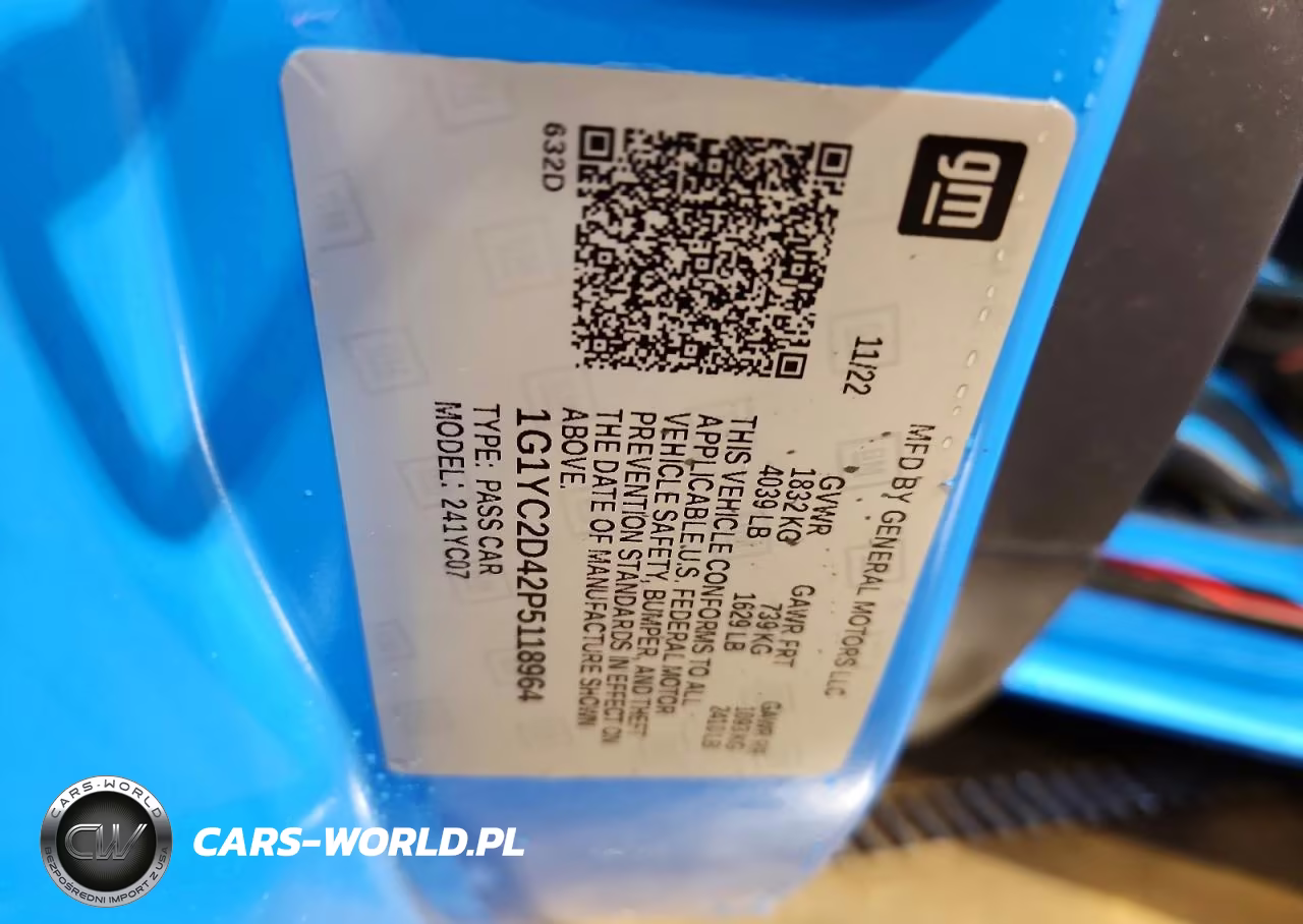 2023 Chevrolet Corvette Stingray 3Lt VIN:1G1YC2D42P5118964 - 12